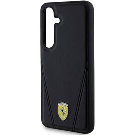 Ferrari Hot Stamp V Lines MagSafe case for Samsung Galaxy S24+ - black | Techbox