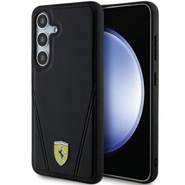Ferrari Hot Stamp V Lines MagSafe case for Samsung Galaxy S24 - black | Techbox
