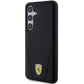 Ferrari Hot Stamp V Lines MagSafe case for Samsung Galaxy S24 - black | Techbox