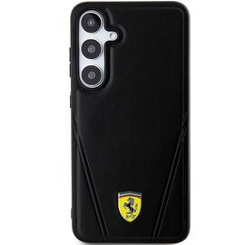 Ferrari Hot Stamp V Lines MagSafe case for Samsung Galaxy S24 - black | Techbox
