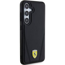 Ferrari Hot Stamp V Lines MagSafe case for Samsung Galaxy S24 - black | Techbox