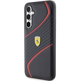 Ferrari Twist Metal Logo case for Samsung Galaxy S23 FE - black | Techbox