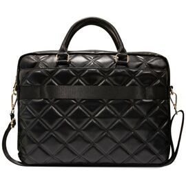 Guess 4G Quilted bag for a 16" laptop - black