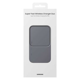 Samsung Duo EP-P5400TBEGEU 15W inductive charger with mains charger and power cable - black