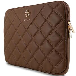 Guess Quilted 4G cover for a 14" laptop - brown