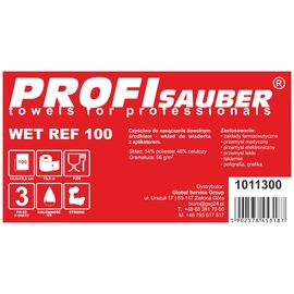 POWER ProfiSauber WET REF 100 soaking cloths - INSERT
