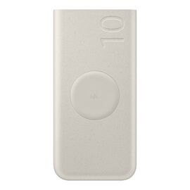 Powerbank Samsung EB-U2510XUEGEU inductive 10000 mAh 2x USB-C 25W SFC - beige - Smartphone Accessories - Cables & Accessories - Techbox