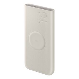 Powerbank Samsung EB-U2510XUEGEU inductive 10000 mAh 2x USB-C 25W SFC - beige - Smartphone Accessories - Cables & Accessories - Techbox
