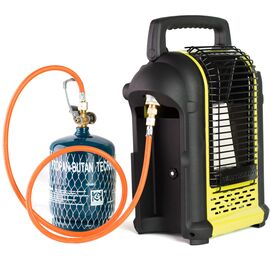 Reduction connection to a tourist gas cylinder G 3/8" L - 7/16" hose 1.5 m