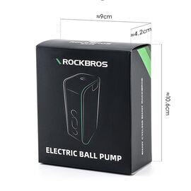 Rockbros 42520006001 Electric Pump Compressor with Digital Display for Balls / Balloons - Blue - Smartphone Holders - Smartphones - Techbox