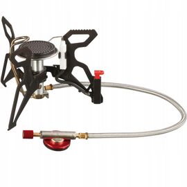 Tourist stove with gas heater and piezo igniter SPIDER PRO 3kW