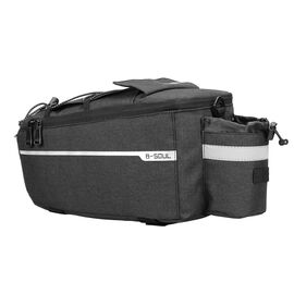 WYA26Y0S Thermal Bike Pannier Bag with Shoulder Strap - Black | Techbox