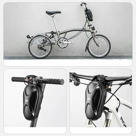 Rockbros bag 3011006301 for the handlebar of a bicycle or scooter 1.3 l - black - Smartphone Holders - Smartphones - Techbox