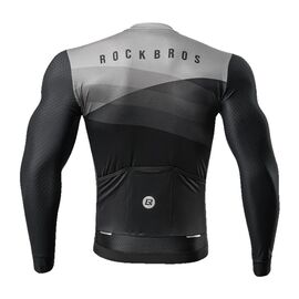 Rockbros cycling jersey 15120009003 long sleeve spring/summer L - black - Bicycle - Sports & Fitness - Techbox