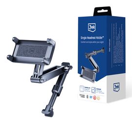 3mk Single Headrest Car phone holder for a single headrest - black - Smartphone Holders - Smartphones - Techbox