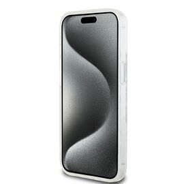 DKNY Liquid Glitter Multilogo case for iPhone 15 / 14 / 13 - white | Techbox