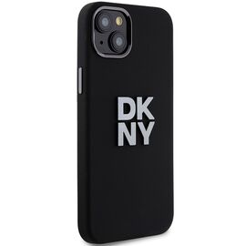 DKNY Liquid Silicone Metal Logo iPhone 15/14/13 Case - Black - Uncategorized Cases (2) - Cases - Techbox