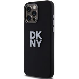 DKNY Liquid Silicone Metal Logo iPhone 15 Pro Max Case - Black - Uncategorized Cases (2) - Cases - Techbox