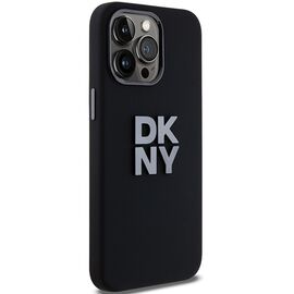 DKNY Liquid Silicone Metal Logo iPhone 15 Pro Max Case - Black - Uncategorized Cases (2) - Cases - Techbox