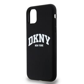DKNY Liquid Silicone White Printed Logo MagSafe Case for iPhone 11/Xr - Black - Uncategorized Cases (2) - Cases - Techbox