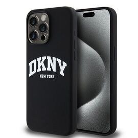 DKNY Liquid Silicone White Printed Logo MagSafe iPhone 13 Pro Max Case - Black - Uncategorized Cases (2) - Cases - Techbox