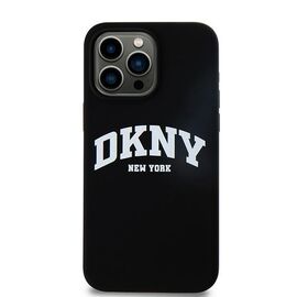 DKNY Liquid Silicone White Printed Logo MagSafe iPhone 13 Pro Max Case - Black - Uncategorized Cases (2) - Cases - Techbox