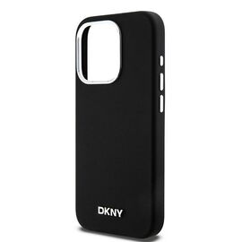 Etui DKNY Liquid Silicone Small Metal Logo MagSafe na iPhone 14 Pro - czarne - Uncategorized Cases (2) - Cases - Techbox