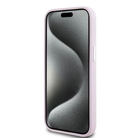 Etui DKNY Liquid Silicone Small Metal Logo MagSafe na iPhone 15 / 14 / 13 - różowe - Uncategorized Cases (2) - Cases - Techbox