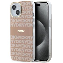 DKNY IML Mono &amp; Stripe MagSafe case for iPhone 15 / 14 / 13 - pink | Techbox