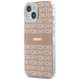 DKNY IML Mono &amp; Stripe MagSafe case for iPhone 15 / 14 / 13 - pink | Techbox