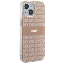 DKNY IML Mono &amp; Stripe MagSafe case for iPhone 15 / 14 / 13 - pink | Techbox