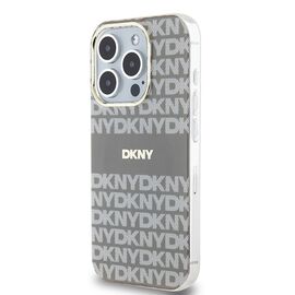 DKNY IML Mono &amp; Stripe MagSafe case for iPhone 15 Pro - beige | Techbox