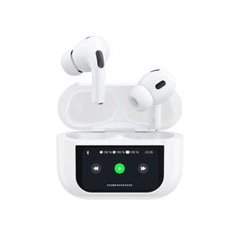Dudao U19 in-ear TWS wireless Bluetooth 5.3 headphones with LED display - white | Techbox