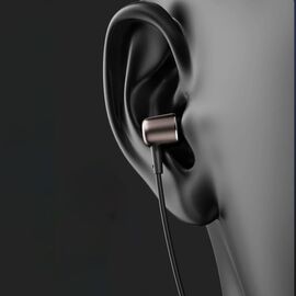 Dudao X1PROT in-ear wired USB-C headphones 1.2 m - black - Headsets - Speakers & Headphones - Techbox