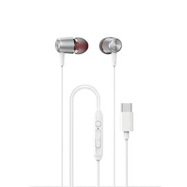 Dudao X1PROT In-Ear Wired USB-C Headphones 1.2m - White | Techbox