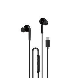 Dudao X3C+ Wired USB-C In-Ear Headphones 1.2m - Black - Headsets - Speakers & Headphones - Techbox
