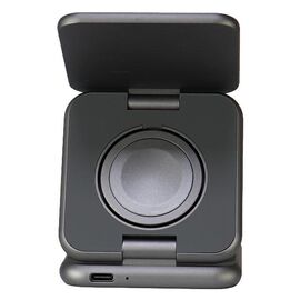 Audi Big Logo foldable inductive charger 3in1 0 - gray