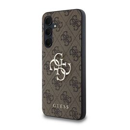 Guess 4G Big Metal Logo case for Samsung Galaxy A35 - brown | Techbox
