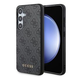 Guess 4G Metal Gold Logo case for Samsung Galaxy A35 - black | Techbox