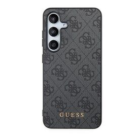 Guess 4G Metal Gold Logo case for Samsung Galaxy A35 - black | Techbox