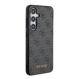 Guess 4G Metal Gold Logo case for Samsung Galaxy A35 - black | Techbox