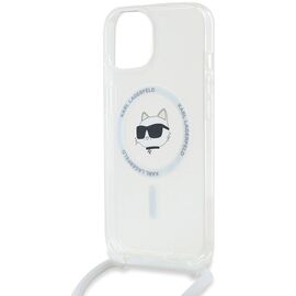 Karl Lagerfeld IML Choupette Head &amp; Cord MagSafe case for iPhone 14 / 13 / 15 - transparent - Apple Cases - Cases - Techbox