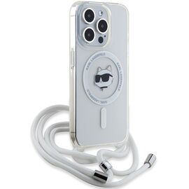 Karl Lagerfeld IML Choupette Head &amp; Cord MagSafe case for iPhone 14 Pro - transparent - Apple Cases - Cases - Techbox