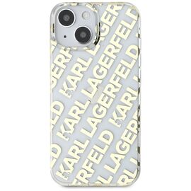 Karl Lagerfeld IML Fullover Logo case for iPhone 15 / 14 / 13 - gold - Apple Cases - Cases - Techbox