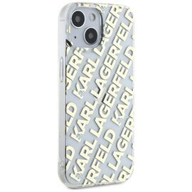 Karl Lagerfeld IML Fullover Logo case for iPhone 15 / 14 / 13 - gold - Apple Cases - Cases - Techbox