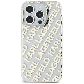 Karl Lagerfeld IML Fullover Logo case for iPhone 15 Pro - gold - Apple Cases - Cases - Techbox