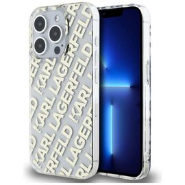 Karl Lagerfeld IML Fullover Logo case for iPhone 15 Pro Max - gold - Apple Cases - Cases - Techbox