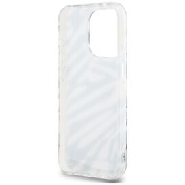 Karl Lagerfeld IML Zebra Pattern &amp; Cord case for iPhone 15 Pro - black - Apple Cases - Cases - Techbox