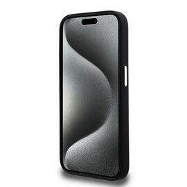 Karl Lagerfeld Silicone Metal Script Logo case for iPhone 15 Pro - black - Apple Cases - Cases - Techbox
