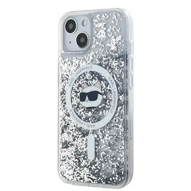 Karl Lagerfeld Liquid Glitter Choupette Head MagSafe case for iPhone 13 - transparent - Uncategorized Cases (2) - Cases - Techbox